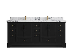 Alys 80 in. W x 22 in. D Double Sink Bathroom Vanity - photo 44