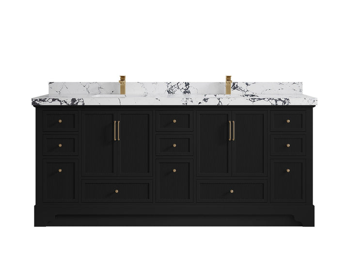 Alys 80 in. W x 22 in. D Double Sink Bathroom Vanity - photo 44