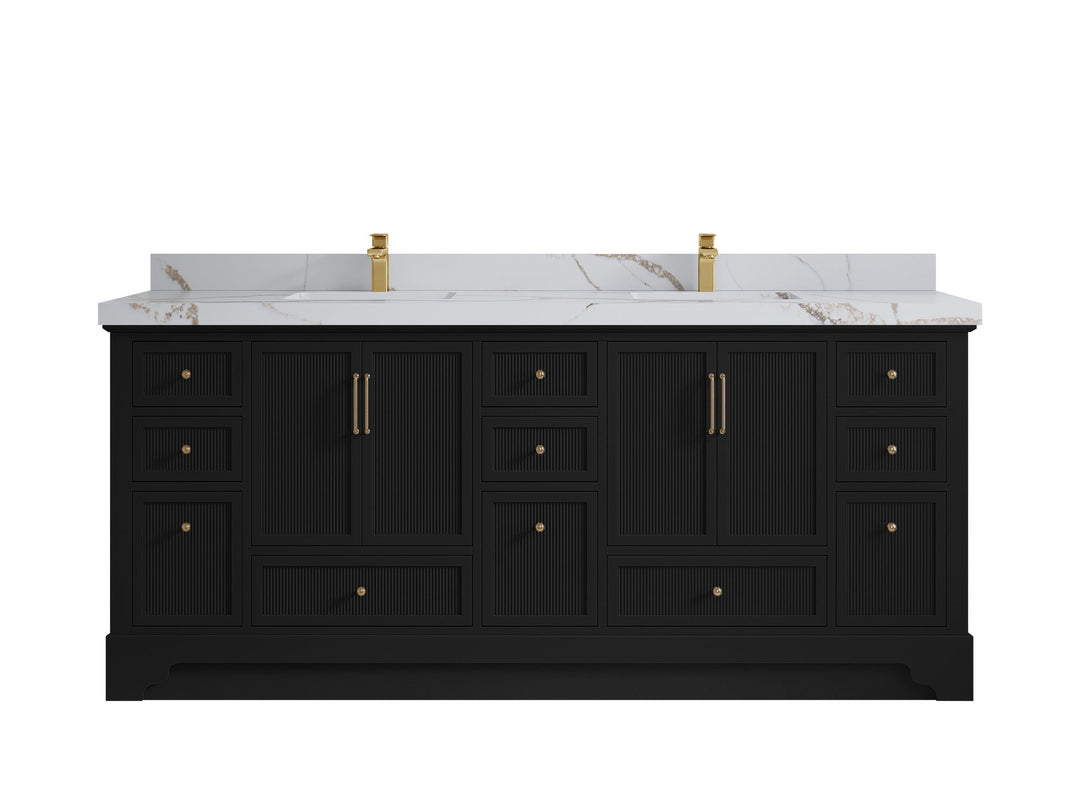 Alys 80 in. W x 22 in. D Double Sink Bathroom Vanity - Willow Bath and Vanity