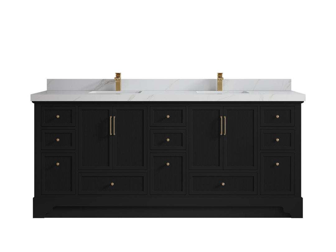 Alys 80 in. W x 22 in. D Double Sink Bathroom Vanity - Willow Bath and Vanity
