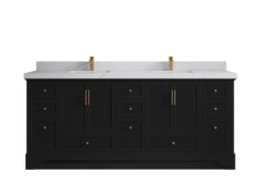 Alys 80 in. W x 22 in. D Double Sink Bathroom Vanity - photo 28