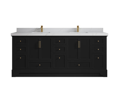 Alys 80 in. W x 22 in. D Double Sink Bathroom Vanity - Willow Bath and Vanity