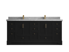 Alys 80 in. W x 22 in. D Double Sink Bathroom Vanity - photo 34