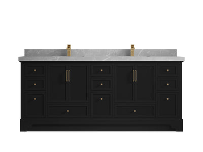 Alys 80 in. W x 22 in. D Double Sink Bathroom Vanity - Willow Bath and Vanity