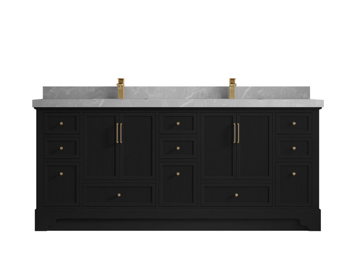 Alys 80 in. W x 22 in. D Double Sink Bathroom Vanity - photo 34
