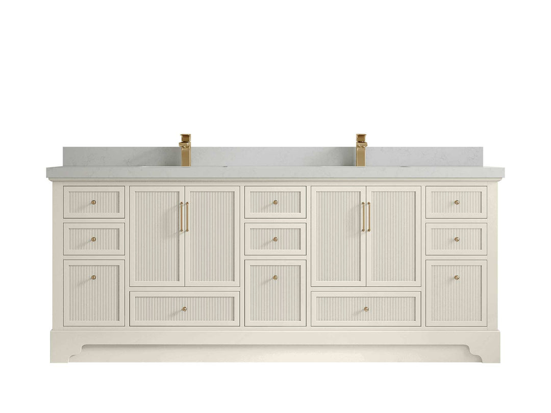 Alys 84 in. W x 22 in. D Double Sink Bathroom Vanity - Willow Bath and Vanity