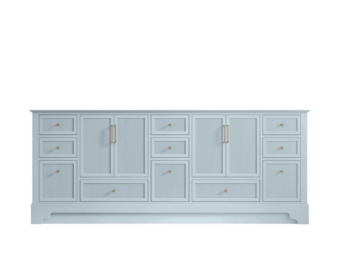 Alys 84 in. W x 22 in. D Double Sink Bathroom Vanity - Willow Bath and Vanity