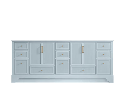 Alys 84 in. W x 22 in. D Double Sink Bathroom Vanity - Willow Bath and Vanity