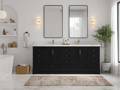 Alys 84 in. W x 22 in. D Double Sink Bathroom Vanity - photo 4