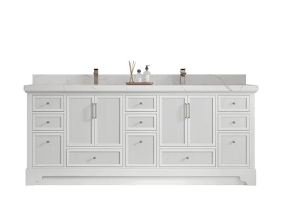 Alys 84 in. W x 22 in. D Double Sink Bathroom Vanity - Willow Bath and Vanity
