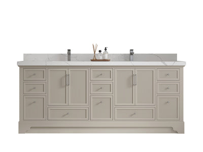 Alys 84 in. W x 22 in. D Double Sink Bathroom Vanity - Willow Bath and Vanity