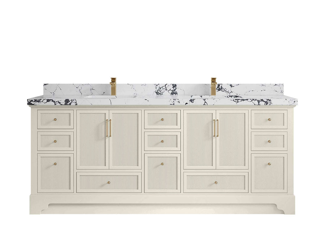 Alys 84 in. W x 22 in. D Double Sink Bathroom Vanity - Willow Bath and Vanity