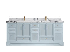 Alys 84 in. W x 22 in. D Double Sink Bathroom Vanity - photo 44