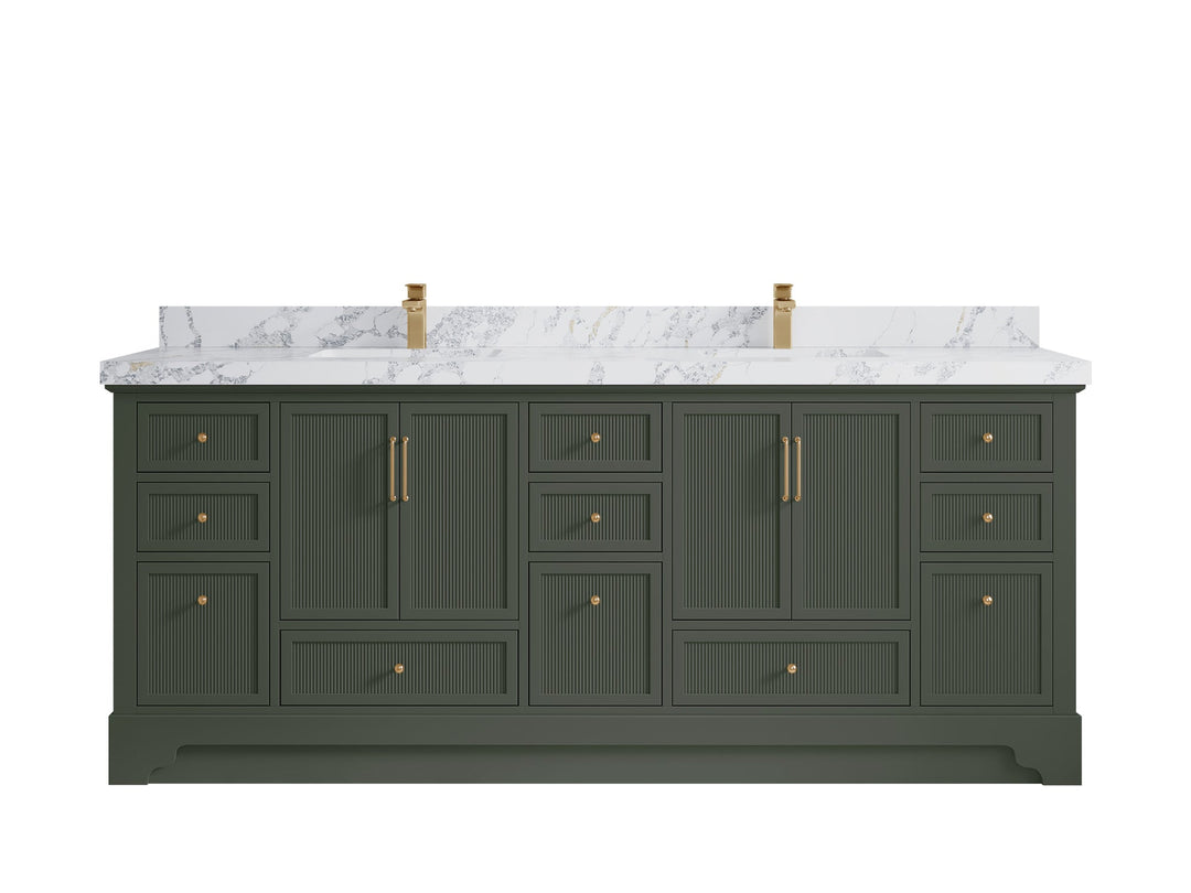 Alys 84 in. W x 22 in. D Double Sink Bathroom Vanity - Willow Bath and Vanity