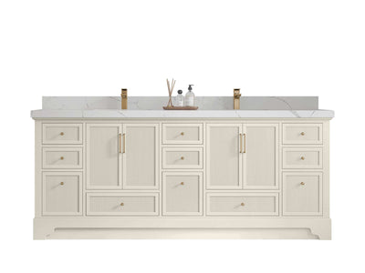 Alys 84 in. W x 22 in. D Double Sink Bathroom Vanity - Willow Bath and Vanity