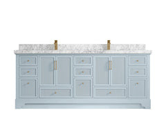 Alys 84 in. W x 22 in. D Double Sink Bathroom Vanity - photo 8