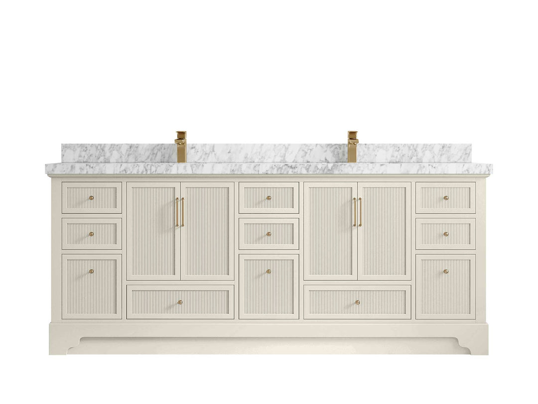 Alys 84 in. W x 22 in. D Double Sink Bathroom Vanity - Willow Bath and Vanity
