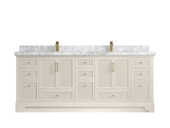 Alys 84 in. W x 22 in. D Double Sink Bathroom Vanity - photo 8
