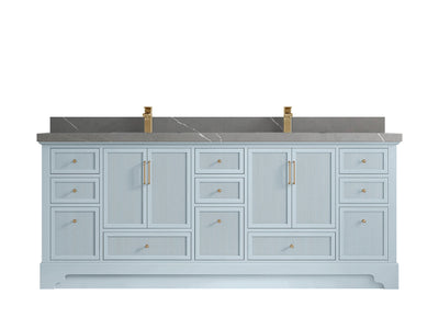 Alys 84 in. W x 22 in. D Double Sink Bathroom Vanity - Willow Bath and Vanity