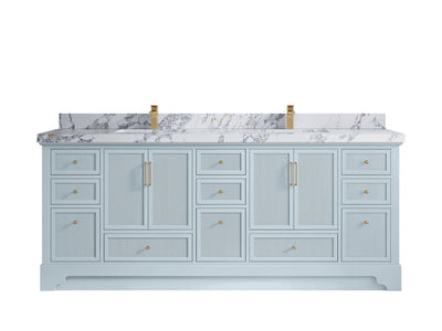 Alys 84 in. W x 22 in. D Double Sink Bathroom Vanity - Willow Bath and Vanity