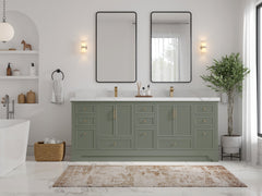 Alys 84 in. W x 22 in. D Double Sink Bathroom Vanity - photo 4