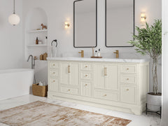 Alys 84 in. W x 22 in. D Double Sink Bathroom Vanity - photo 2