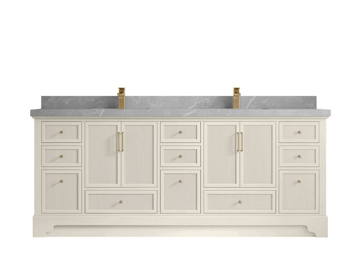 Alys 84 in. W x 22 in. D Double Sink Bathroom Vanity - photo 30