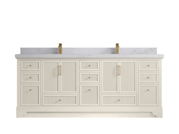 Alys 84 in. W x 22 in. D Double Sink Bathroom Vanity - photo 19