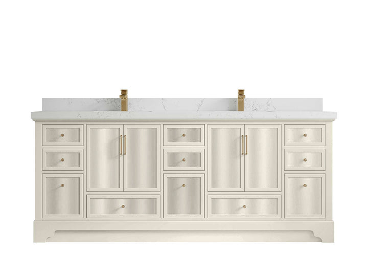 Alys 84 in. W x 22 in. D Double Sink Bathroom Vanity - photo 29