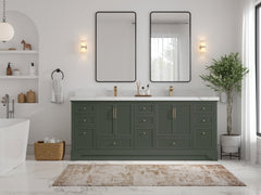 Alys 84 in. W x 22 in. D Double Sink Bathroom Vanity - photo 4