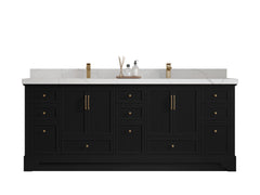 Alys 84 in. W x 22 in. D Double Sink Bathroom Vanity - photo 1