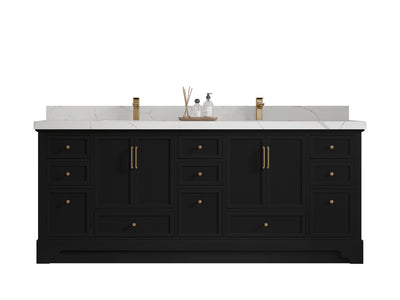 Alys 84 in. W x 22 in. D Double Sink Bathroom Vanity - Willow Bath and Vanity