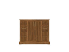 Alys Teak Wood 42 in. W x 22 in. D Single Sink Bathroom Vanity - photo 6
