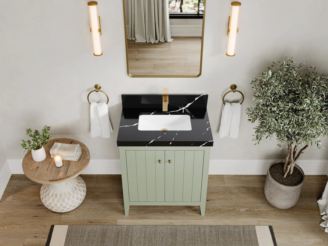 Atlanta 30 in. W x 22 in. D Single Sink Bathroom Vanity - Willow Bath and Vanity