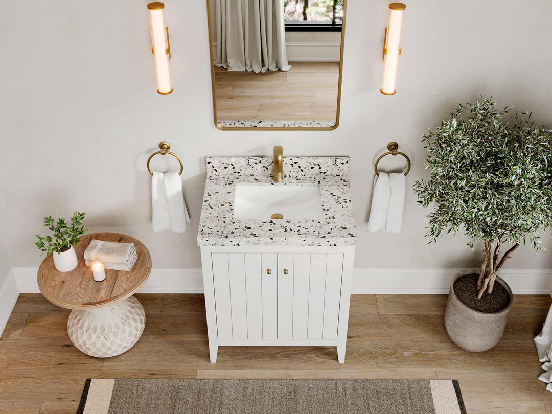 Atlanta 30 in. W x 22 in. D Single Sink Bathroom Vanity - Willow Bath and Vanity