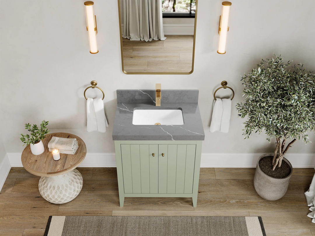Atlanta 30 in. W x 22 in. D Single Sink Bathroom Vanity - Willow Bath and Vanity