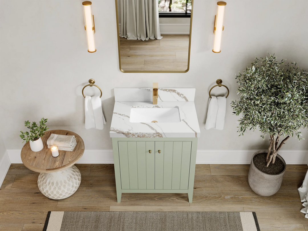 Atlanta 30 in. W x 22 in. D Single Sink Bathroom Vanity - Willow Bath and Vanity