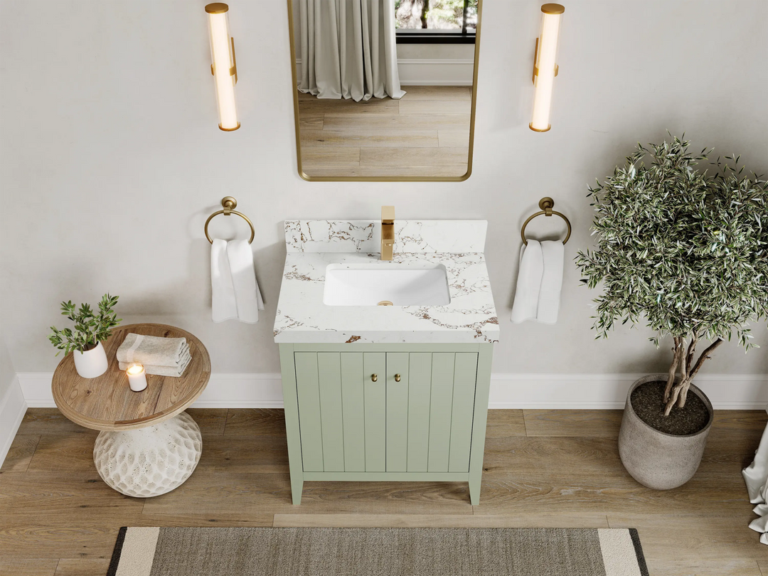 Atlanta 30 in. W x 22 in. D Single Sink Bathroom Vanity - Willow Bath and Vanity