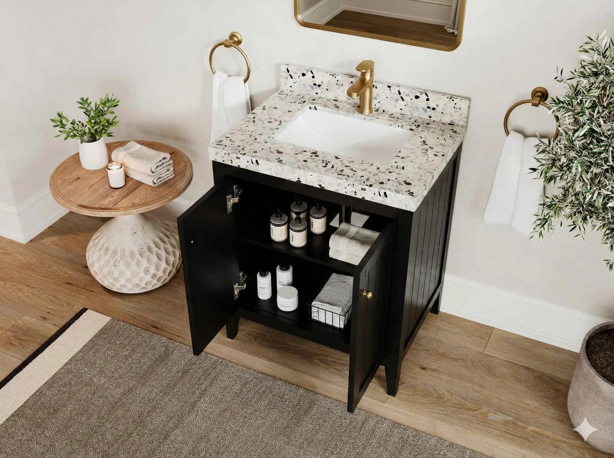 Atlanta 30 in. W x 22 in. D Single Sink Bathroom Vanity - Willow Bath and Vanity