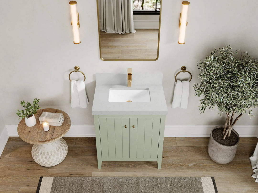 Atlanta 30 in. W x 22 in. D Single Sink Bathroom Vanity - Willow Bath and Vanity