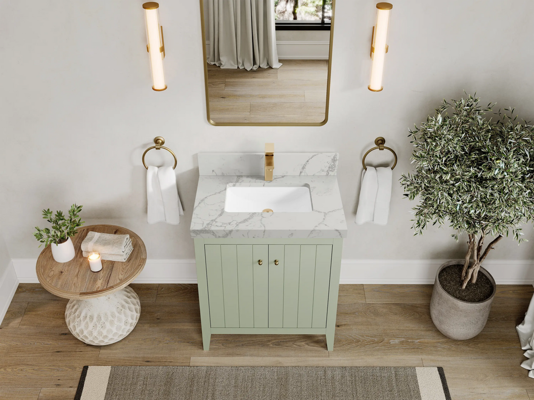 Atlanta 30 in. W x 22 in. D Single Sink Bathroom Vanity - Willow Bath and Vanity