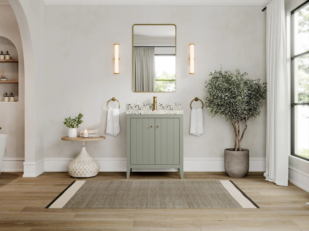 Atlanta 30 in. W x 22 in. D Single Sink Bathroom Vanity - Willow Bath and Vanity