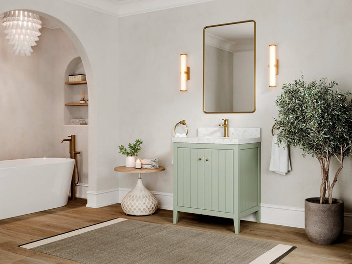 Atlanta 30 in. W x 22 in. D Single Sink Bathroom Vanity - photo 2