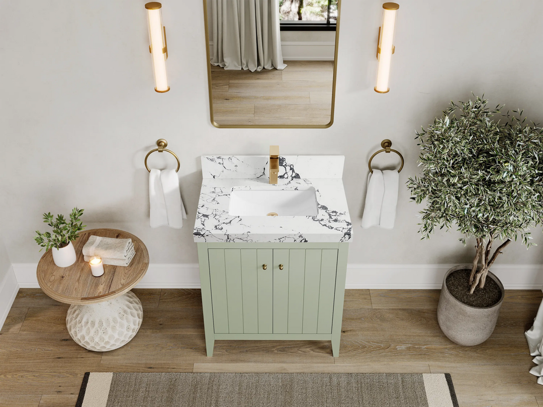 Atlanta 30 in. W x 22 in. D Single Sink Bathroom Vanity - Willow Bath and Vanity