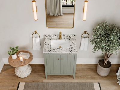 Atlanta 30 in. W x 22 in. D Single Sink Bathroom Vanity - Willow Bath and Vanity