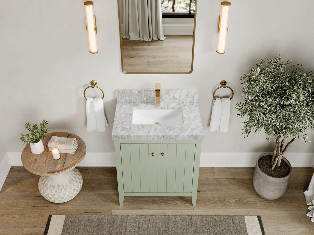 Atlanta 30 in. W x 22 in. D Single Sink Bathroom Vanity - Willow Bath and Vanity