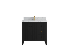Atlanta 36 in. W x 22 in. D Center Sink Modern Bathroom Vanity - photo 49