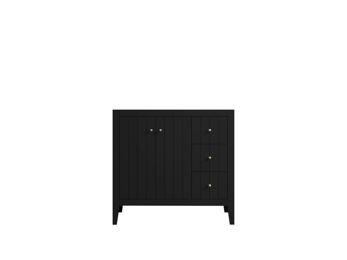 Atlanta 36 in. W x 22 in. D Center Sink Bathroom Vanity - Willow Bath and Vanity