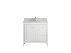 Atlanta 36 in. W x 22 in. D Center Sink Modern Bathroom Vanity - photo 49