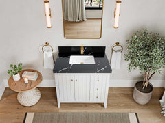 Atlanta 36 in. W x 22 in. D Center Sink Modern Bathroom Vanity - photo 14